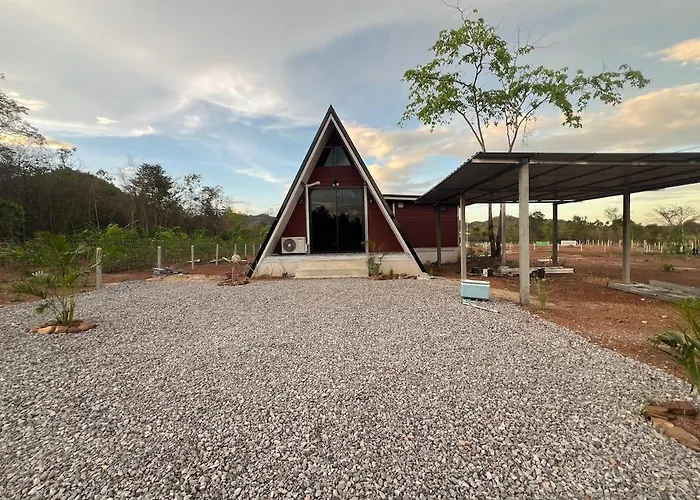 A-frame Farm Hut For A Tree Change * สวนผึ้ง